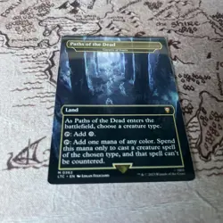 MTG Paths of the Dead **FOIL**, Tales of Middle Earth, LTC, Excellent Condition - Image 2