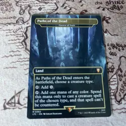 MTG Paths of the Dead **FOIL**, Tales of Middle Earth, LTC, Excellent Condition - Image 3