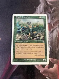 MtG Elvish Champion - HP - 7th Edition - Image 1