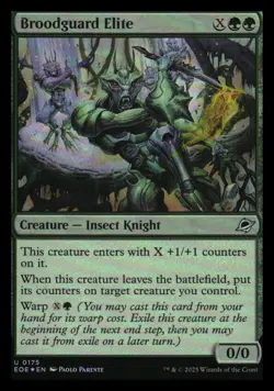 Broodguard Elite Foil Edge of Eternities MTG NM - Image 1