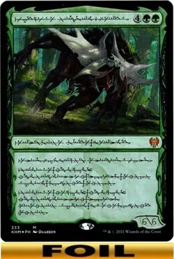 1x - Vorinclex, Monstrous Raider - FOIL PHYREXIAN - Kaldhiem - NM MTG - Image 1