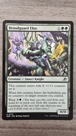 x4 Broodguard Elite (U) #175 Edge of Eternities MTG NM - Image 1
