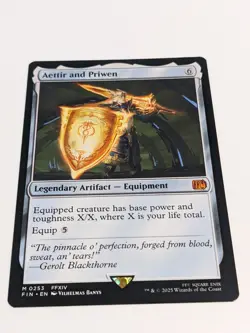 Aettir and Priwen Mythic: Final Fantasy MTG: 0253 Regular (NM) - Image 1