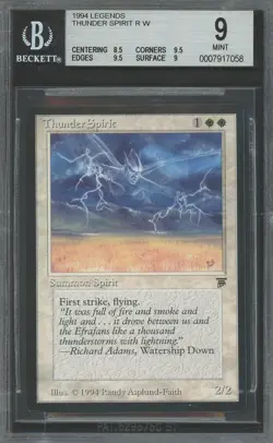 THUNDER SPIRIT Legends Rare Reserved List BGS 9 MTG [Nostalgium] - Image 1