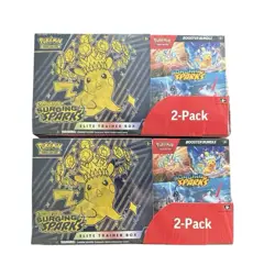 Pokemon Surging Sparks Elite Trainer Box/Booster Bundle Costco 2-Pack (Lot Of 2) - Image 2