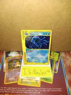 Pokemon 2002 Aquapolis Tentacruel Holo E-Reader H26/H32 Near Mint - Image 1