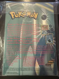 Pokemon Misty Theme Deck - Gym Heroes TCG 2000 - Factory Sealed GORGEOUS!! - Image 2