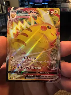 Pikachu VMAX SWSH286 Sword & Shield Black Star Promo Pokemon TCG - Image 1