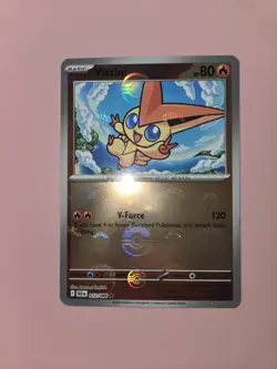 Victini (Poke Ball Pattern) 012/086 Sv: Black Bolt Holo Pokemon TCG NM - Image 1