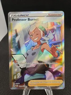 Pokemon TCG Professor Burnett TG26/TG30 Full Art Silver Tempest NM/M - Image 1