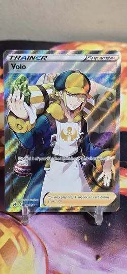 Pokemon TCG Volo (Full Art) Crown Zenith 151/159 Holo Ultra Rare Near Mint - Image 1