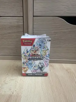 1x Pokemon TCG: Scarlet & Violet-Prismatic Evolutions Booster Bundle 6 Packs - Image 1