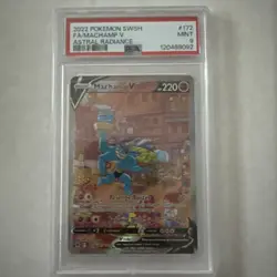 Pokemon Machamp V Astral Radiance Full Alt Art #172 PSA 9 Mint - Image 1