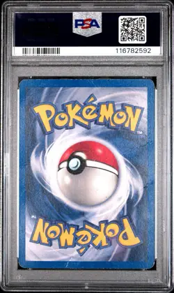 PSA 1 Erika's Dragonair Holo 4/132 Gym Heroes 2000 Pokemon WoTC PR - Image 2