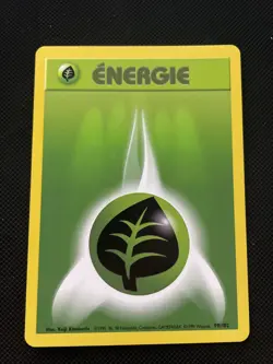 ENERGIE PLANTE - POKEMON 99/102 SET DE BASE EDITION 2 NEUF FR - Image 1