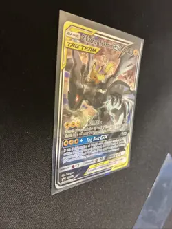 Pokemon Pikachu and Zekrom GX SM168 Black Star Promo TCG - Image 2