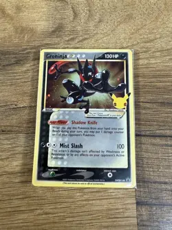 Pokemon Greninja Gold Star Promo Sealed SWSH144 Celebrations Black Star TCG🔥 - Image 1