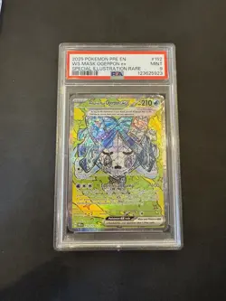 PSA 9 Wellspring Mask Ogerpon EX 152/131 Pokemon Prismatic Evolutions Mint - Image 1