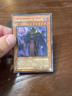 Yu-Gi-Oh! Dark Eradicator Warlock SD6-EN001 Ultra Rare Foil 1st Edition NM-LP - Image 4