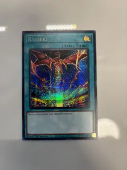 Raigeki - MP24-EN056 - Prismatic Secret Rare - Alternate Art YuGiOh - Image 1