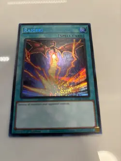 Raigeki - MP24-EN056 - Prismatic Secret Rare - Alternate Art YuGiOh - Image 2
