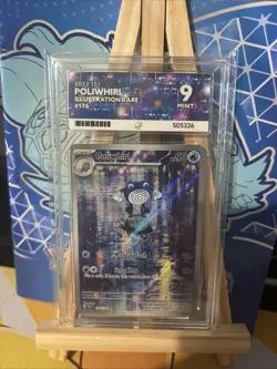 Pomemom TCG Poliwhirl Japanese 151 #176 Art Rare ACE 9 Pokemon Card - Image 1