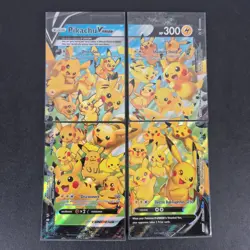 Pikachu V-Union [Set of 4] - SWSH: Promo Card - Pokemon TCG - NM - Image 1