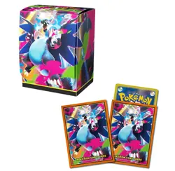 Pokemon Card Game 2025 Mega Charizard X Deck Box New Sealed & deck sleeve - Image 1