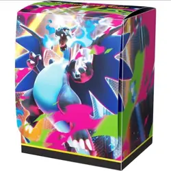 Pokemon Card Game 2025 Mega Charizard X Deck Box New Sealed & deck sleeve - Image 2