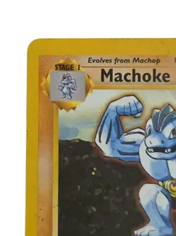 Machoke Base Set Uncommon Pokemon Card 1999 Unlimited #34/102 - Image 4
