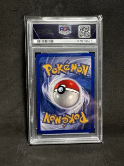 PSA 8 Brock's Vulpix W Gold Stamp Promo 2001 Gym Challenge Pokemon Card #37 - Image 2