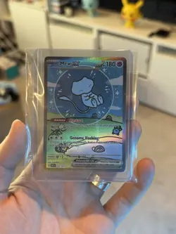 Pokemon TCG Mew EX 232/091 Sv: Paldean Fates Special Illustration Rare Card - Image 1