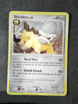 SHIELDON - DP08 - DIAMOND & PEARL PROMO - HOLO RARE - POKEMON CARD - Image 1