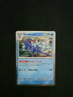 QUAQUAVAL - 054/198 - COSMOS HOLO - PROMO POKEMON CARD - Image 1
