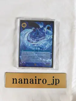 LORCANA Let It Go Grand 2/C1 Extended Art Tournament Top Prize Tokyo Promo Card - Image 1