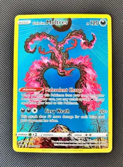 Galarian Moltres SWSH284 Sword & Shield Promo Pokemon Card TCG LP - Image 1