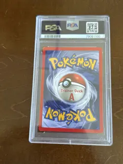 Pokemon Card Fighting Energy 97/102 Brocks Trainer Deck A PSA 9 MINT - Image 3