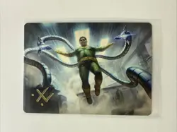 MTG Marvel Spider-Man Art Card, Doctor Octopus, Master Planner (Gold Stamp)25/54 - Image 1