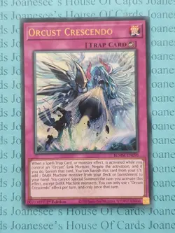 BLMM-EN098 Orcust Crescendo Ultra Rare Yu-Gi-Oh Card 1st Edition New - Image 1
