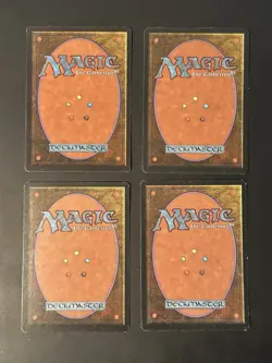 MTG 4 x Revised (3rd Edition ) SWAMP - Basic Land - Dan Frazier - Image 2