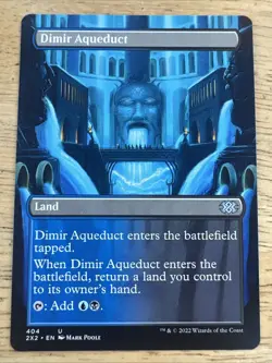 Dimir Aqueduct (Borderless) #404 (NM) Double Masters 2022 2X2 Magic MTG - Image 1