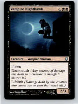 Magic the Gathering Vampire Nighthawk Commander 2013 MTG Free Shipping! - Image 1