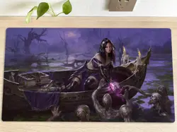 MTG Liliana Vess Table Playmat TCG CCG Pad Trading Card Game Mat Rubber Mousepad - Image 1
