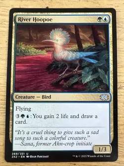 River Hoopoe (269) Double Masters 2022 MTG Magic - Image 1