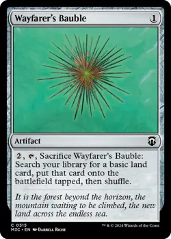 Wayfarer's Bauble 315 MTG Commander M3C Common NP - Image 1