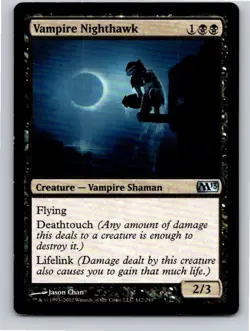 Magic the Gathering Vampire Nighthawk Core Set 2013 M13 MTG Free Shipping! - Image 1