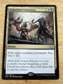 MTG Magic: The Gathering Anguished Unmaking 2X2 Double Masters 2022 170 - Image 1