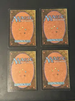 4X Magic MTG - Forest - Revised 3rd Edition Basic Land - Christopher Rush - Image 2