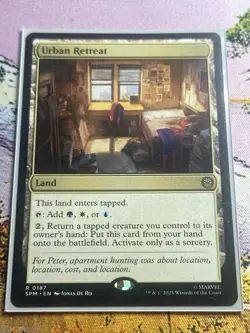 Urban Retreat Mtg Spider-Man Magic The Gathering - Image 2