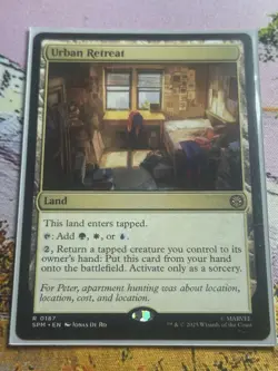 Urban Retreat Mtg Spider-Man Magic The Gathering - Image 3